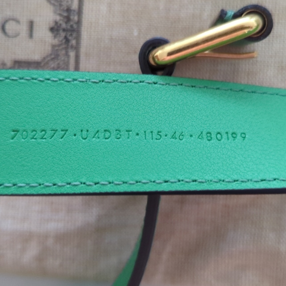 Gucci x Adidas Belt Limited Edition. 702277. 115cm / 46 inches. Unisex. New - Picture 7 of 11